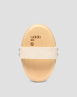 Spazzola per massaggio corpo in setola di cinghiale naturale Uddo - 3