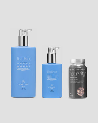 Set per il rinforzo, la prevenzione della caduta e la crescita dei capelli per uomini Halier - 1